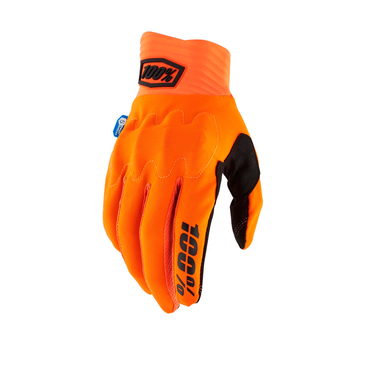 Unbekannt Unisex – Erwachsene Cognito 100% Glove Handschuhe XL Fluo Orange, XL Fluo Orange