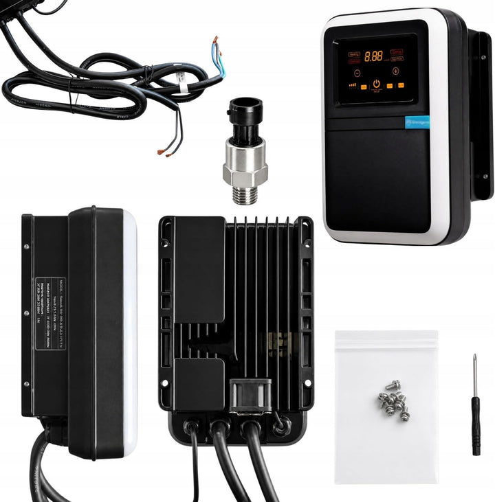 Tiefbrunnenpumpe ZEN 4/11 3,5 Zoll mit Frequenzumrichter – Sandverträgliche Edelstahl-Tauchpumpe, Br