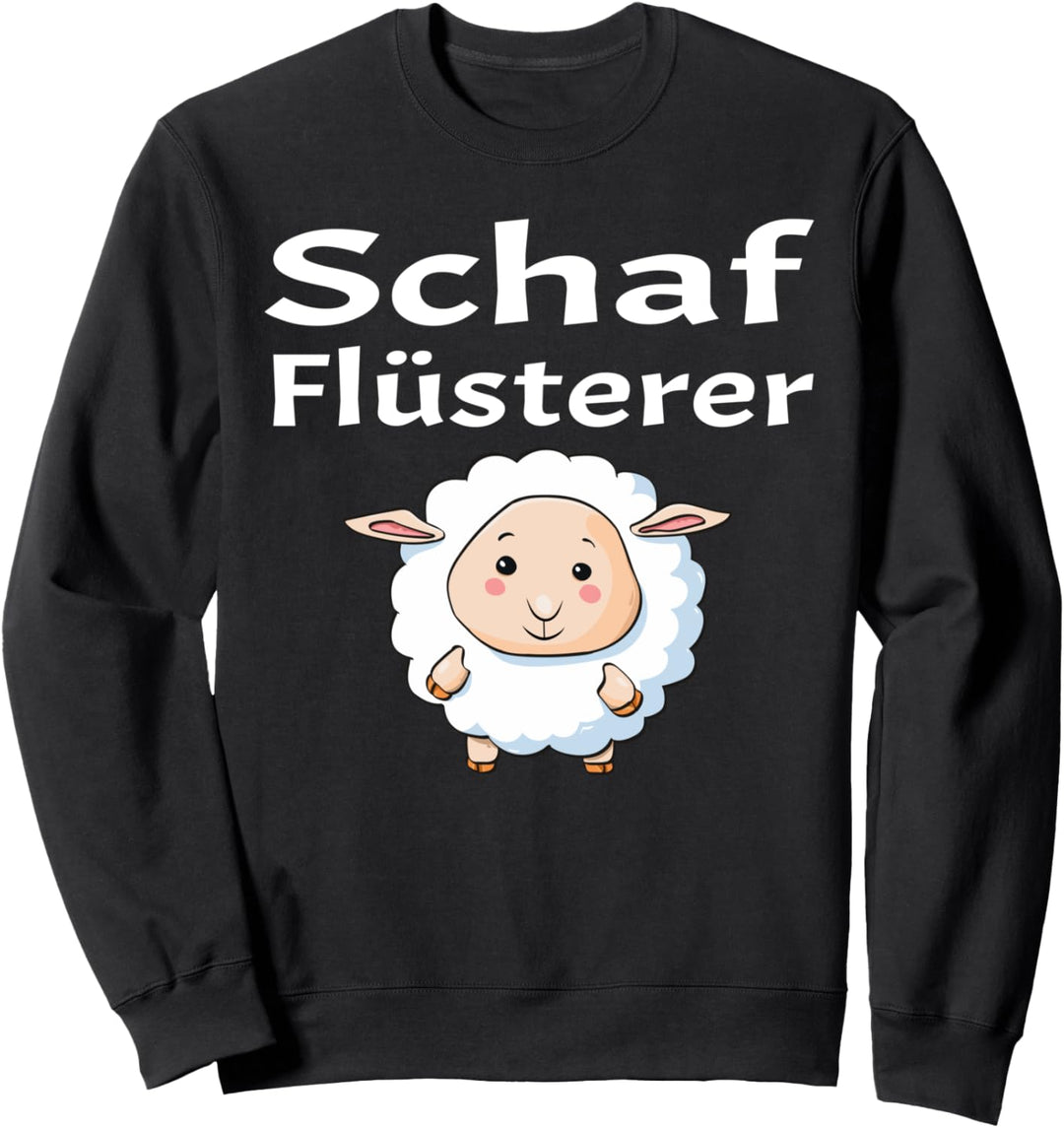 Schafflüsterer Lustiges Landwirt Bauer Schaf Sweatshirt