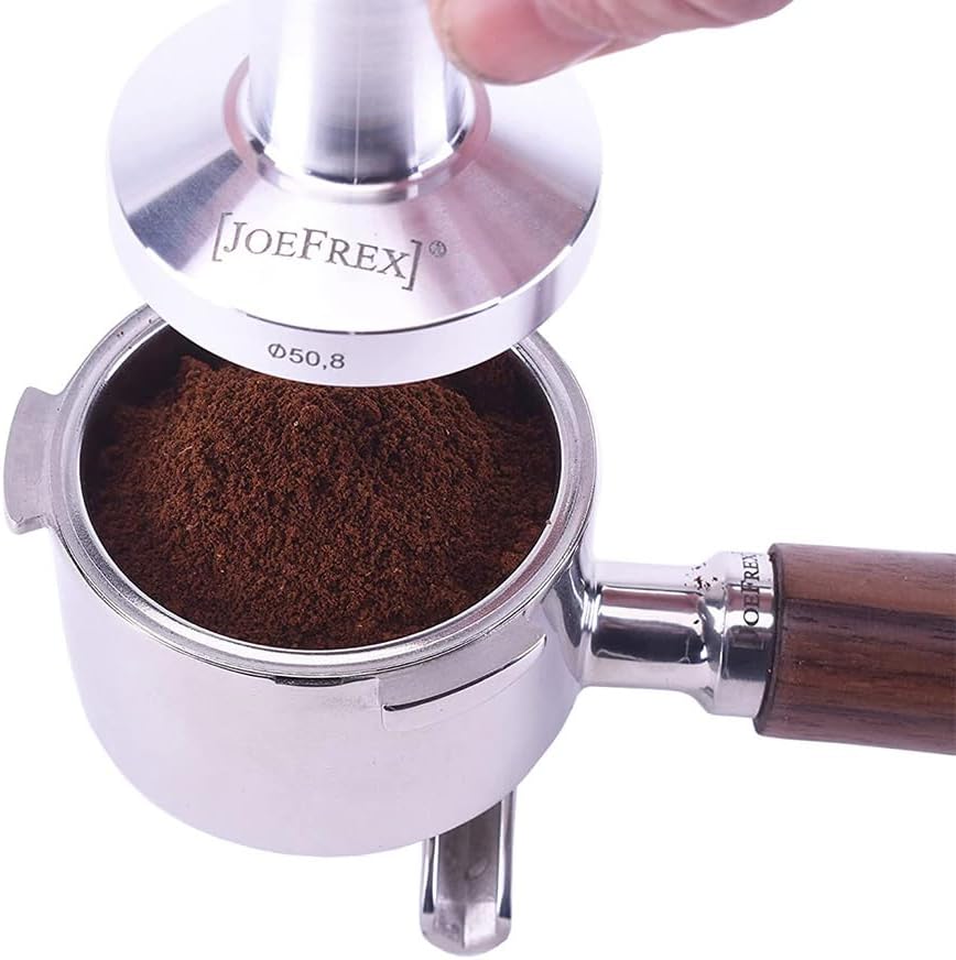 Siebträger 51mm für Delonghi Dedica EC680, EC685 & EC885 - Siebträger mit doppel Auslauf aus Walnuss