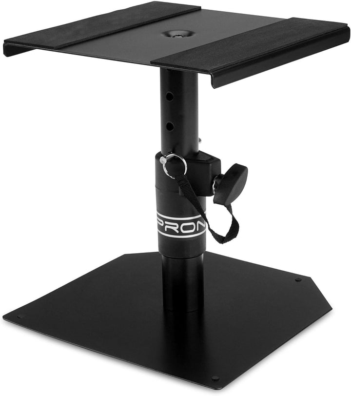 Pronomic SLS-15 Tischstative für Studio Monitore (2 stabile Boxenstative für Studiomonitore, niedrig