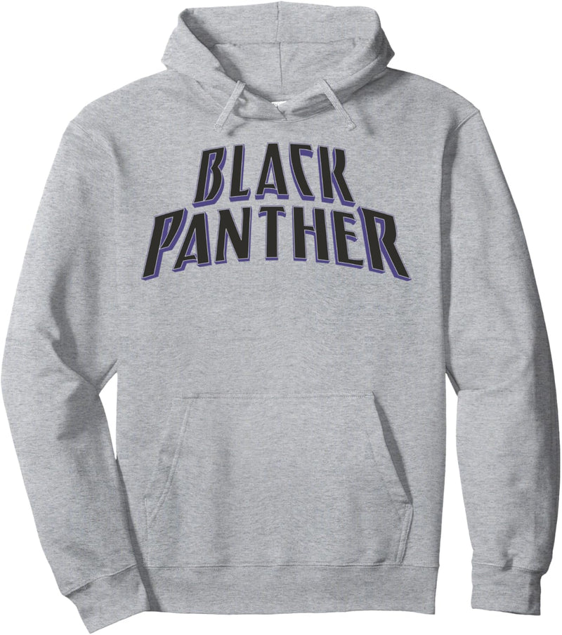 Marvel Black Panther Movie Logo Pullover Hoodie