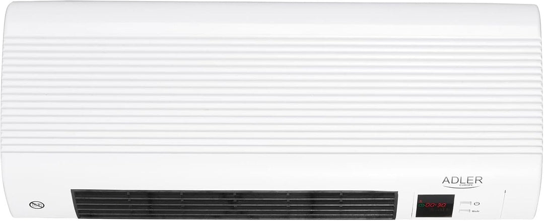 CAMRY AD 7714 Adler Keramik-Wandheizlüfter, Sensor für Offenes Fenster, Wochenzeitschaltuhr, Digital