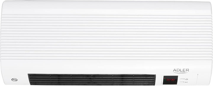 CAMRY AD 7714 Adler Keramik-Wandheizlüfter, Sensor für Offenes Fenster, Wochenzeitschaltuhr, Digital