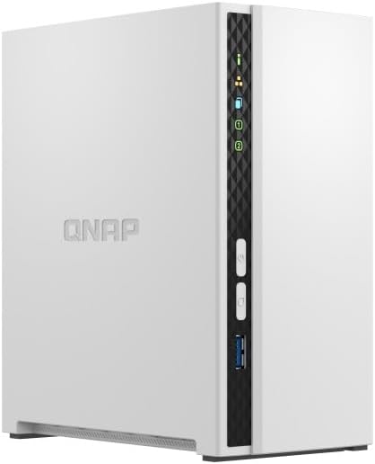 Qnap TS-233 ARM 4-Core Cortex-A55 2,0GHz Prozessor, 2 GB onboard (Nicht erweiterbar) 4TB Bundle mit
