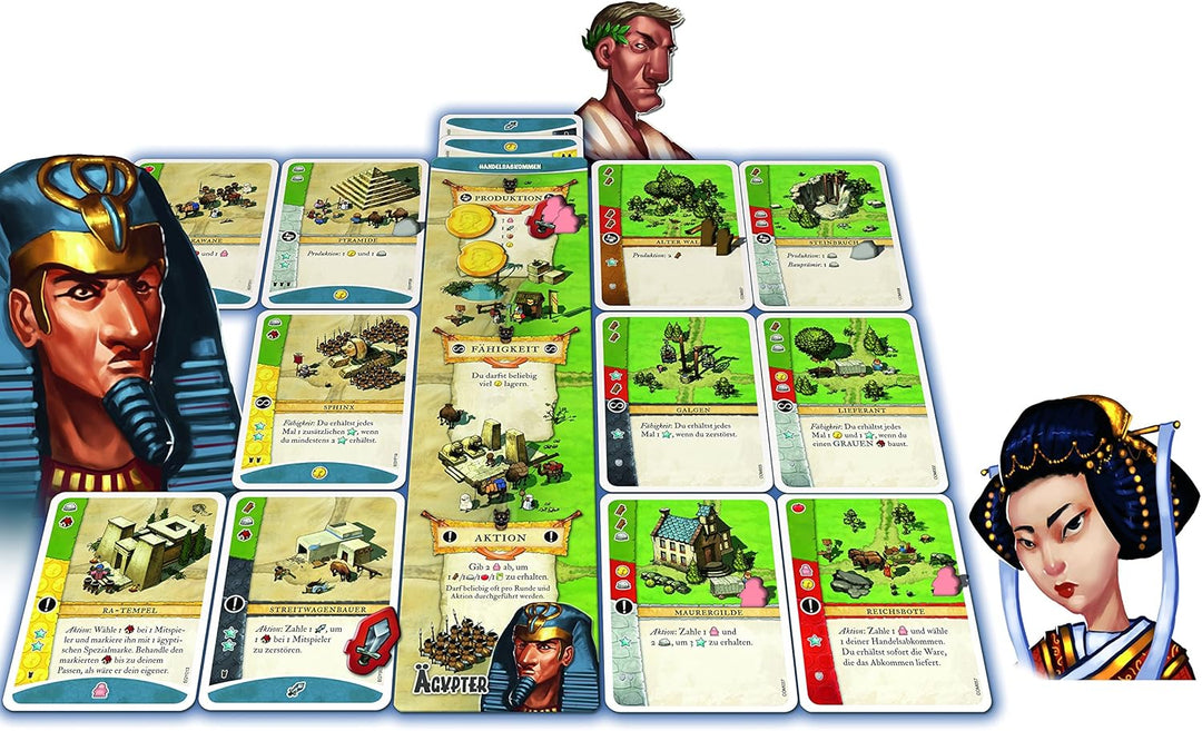 Pegasus Spiele 51962G - Imperial Settlers Single, Single