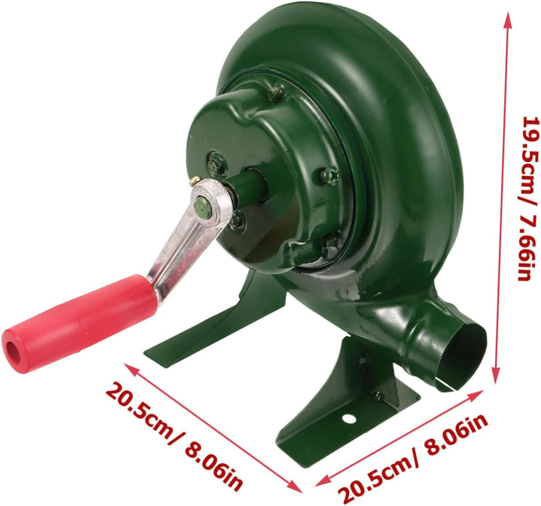 TOYANDONA Hand Kurbel Luftgebläse Feuergebläse Aus Eisen Für Grill Camping Picknick Outdoor Zubehör