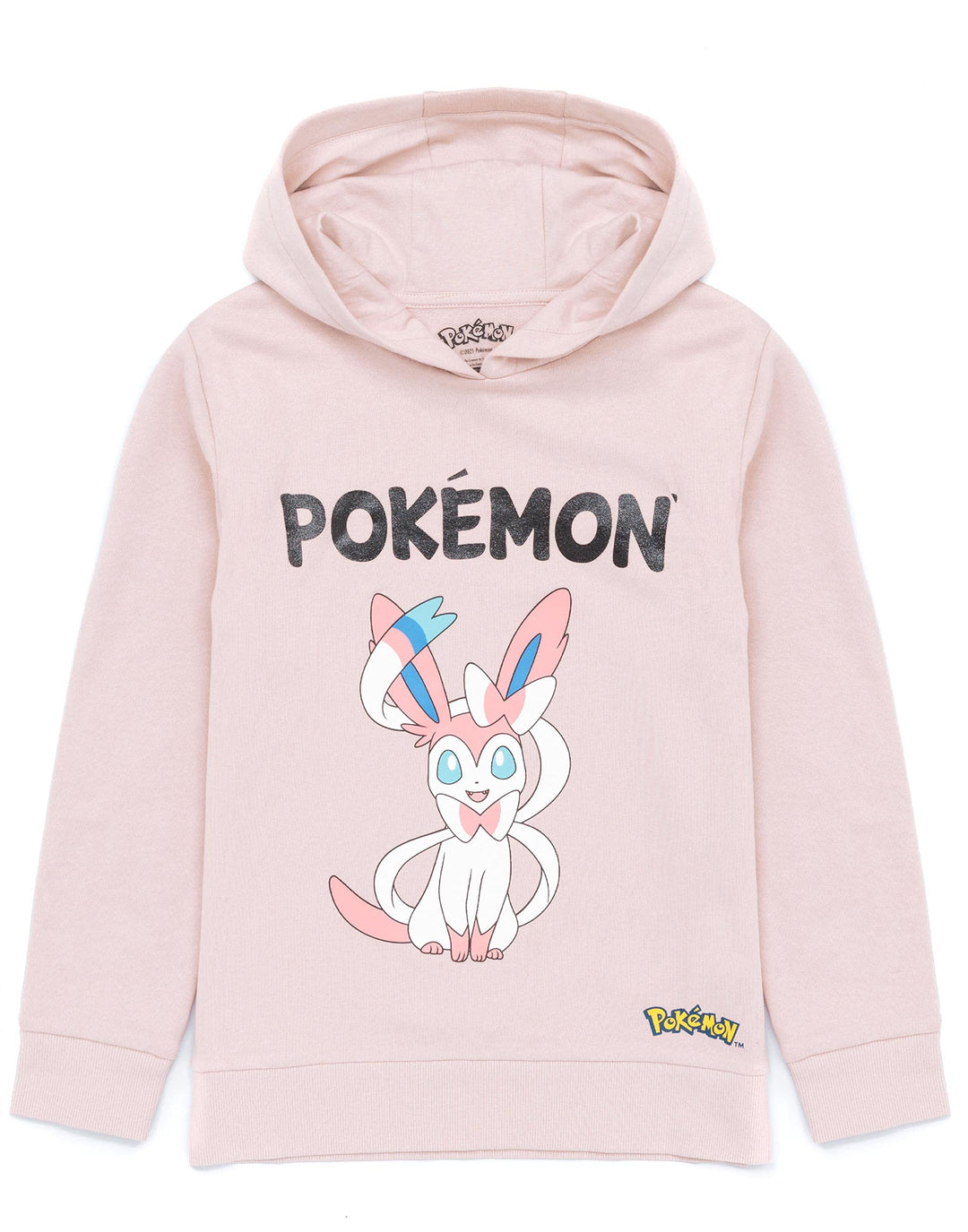 Pokemon Hoodie Girls Kids Game Gifts Sylveon Lilac Jumper Pullover 7-8 Jahre Lila, 7-8 Jahre Lila