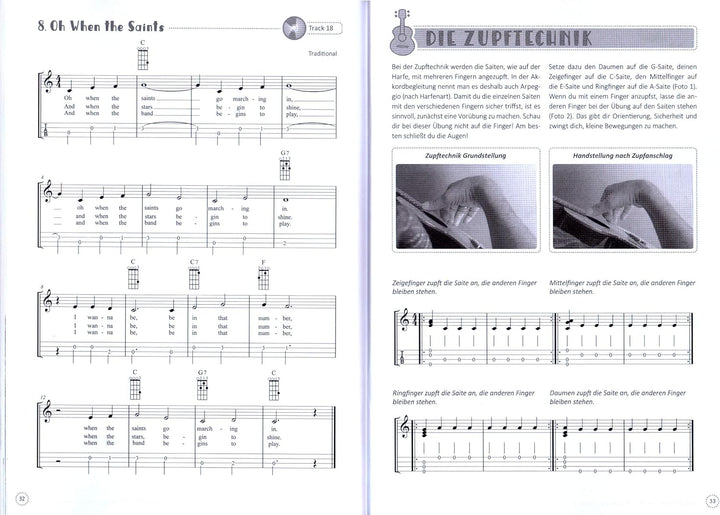 Spielend Ukulele lernen - Die Ukulelenschule für Jugendliche und Erwachsene - Lehrbuch mit CD und Pl