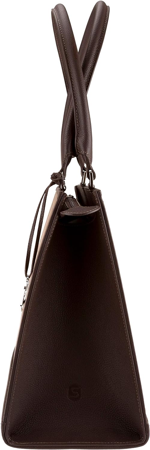 SEBASTIAN STURM Handtasche RUBY | Gefertigt aus Echtholz Typ Räuchereiche oder Amazaque und Rindlede