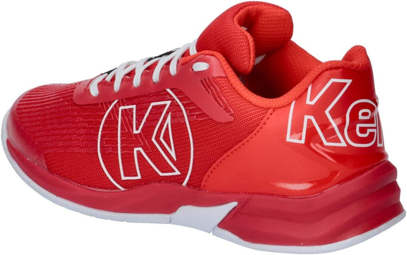 Kempa Unisex Attack Three 2.0Handballschuhe, Sportschuhe, Turnschuhe 37 EU Rot, 37 EU Rot