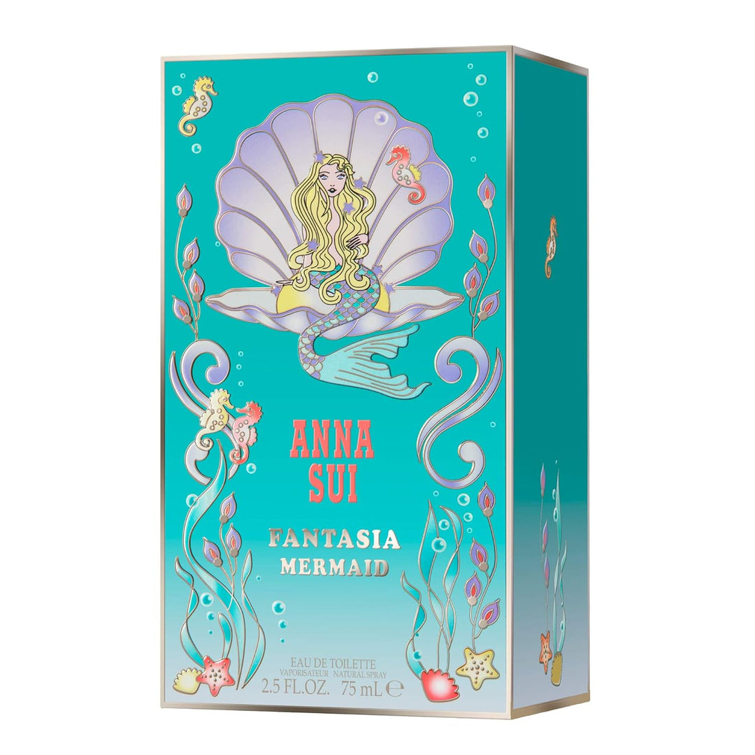 ANNA SUI Fantasia Mermaid Eau de Toilette, 75 ml 75 ml (1er Pack), 75 ml (1er Pack)