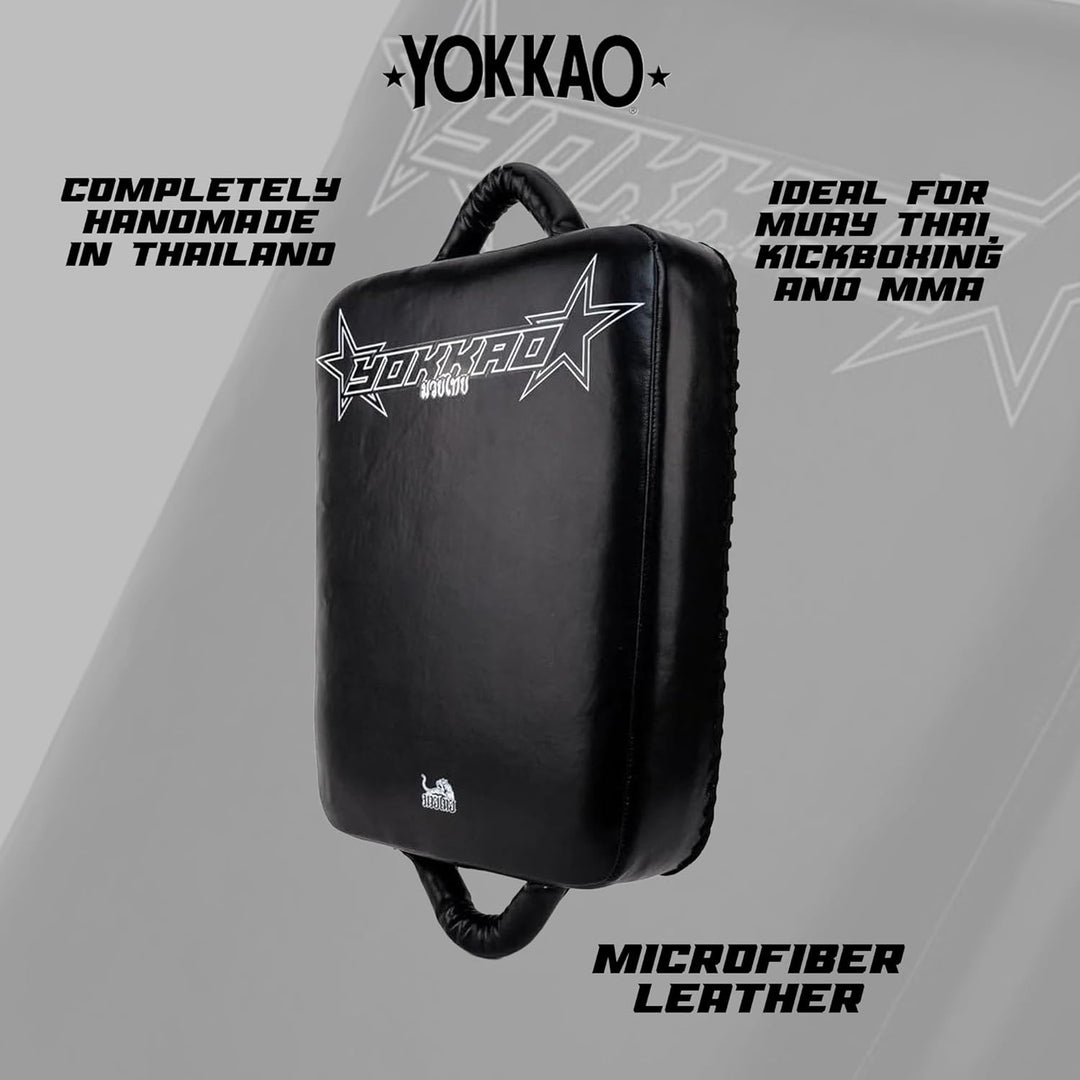 Yokkao Premium Institution Low Kick Pad Microfiber | Precision Training | Superior Impact Absorption