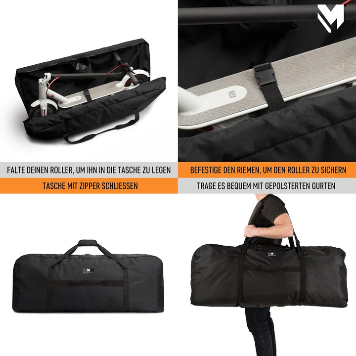 lamaki Universal XXL Transporttasche Aufbewahrungstasche Schutzhülle für E-Scooter LSB-02, LSB-02