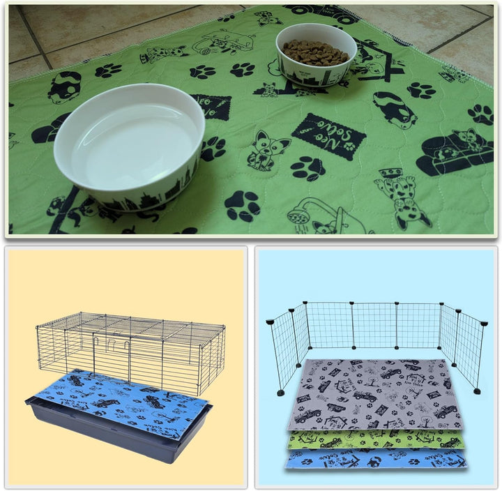 NEO SOLVO Wiederverwendbare Trainingsunterlagen, Waschbare, Saugfähige, wasserdichte und rutschfeste