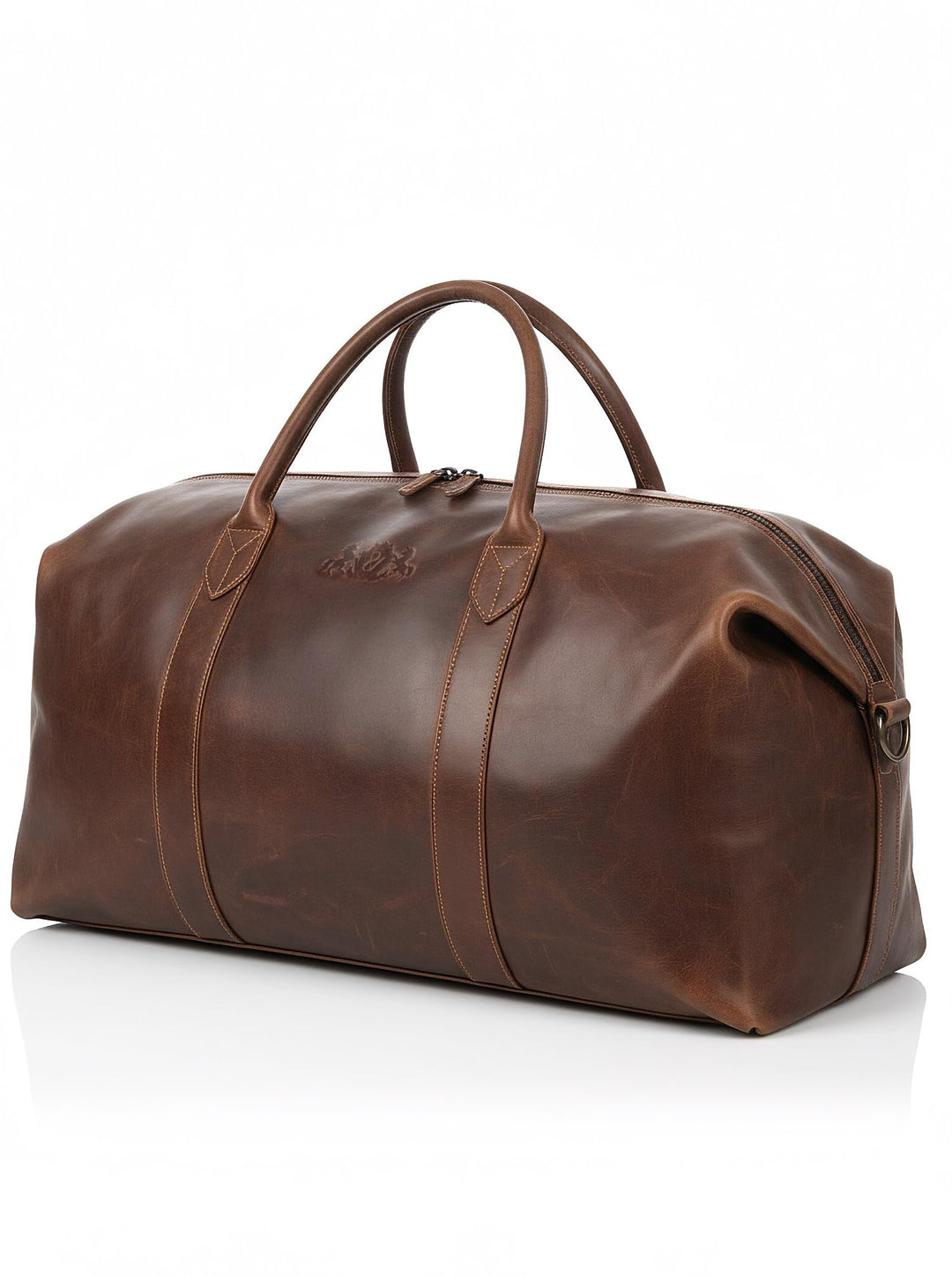 SID & VAIN XL Reisetasche Chester aus Premium Leder I Sporttasche gross XXL gross für Herren I Weeke