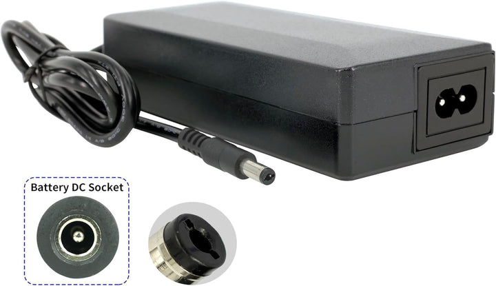 PowerSmart® 2A 42V Ladegerät Netzteil für 36V Akku von Leader Fox Modelle Sandy, Cityzoom, E-Jasper,