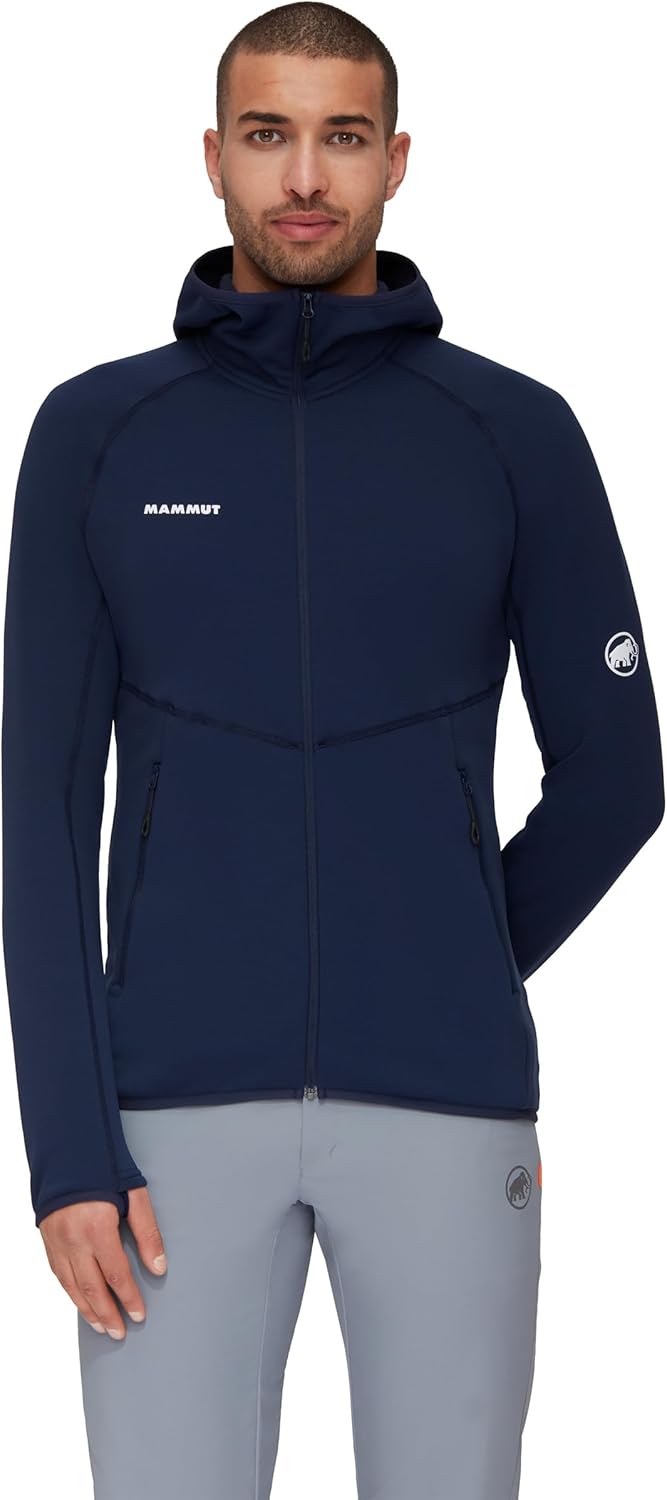 Mammut Aconcagua Ml-Jacke mit Kapuze, Herren [101401] Midlayer Jackets, Schwarz, S, Schwarz, S L mar