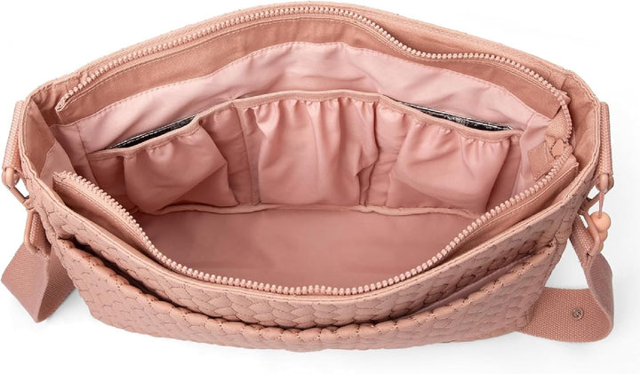 SUAVINEX, Umstandstasche mit Schulterriemen Rosa, Rosa