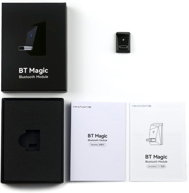 Hi-Res Wireless Bluetooth 5.1 Audioempfänger, Khadas BT Magic for Tone2 Pro/Tone2, Qualcomm QCC5125