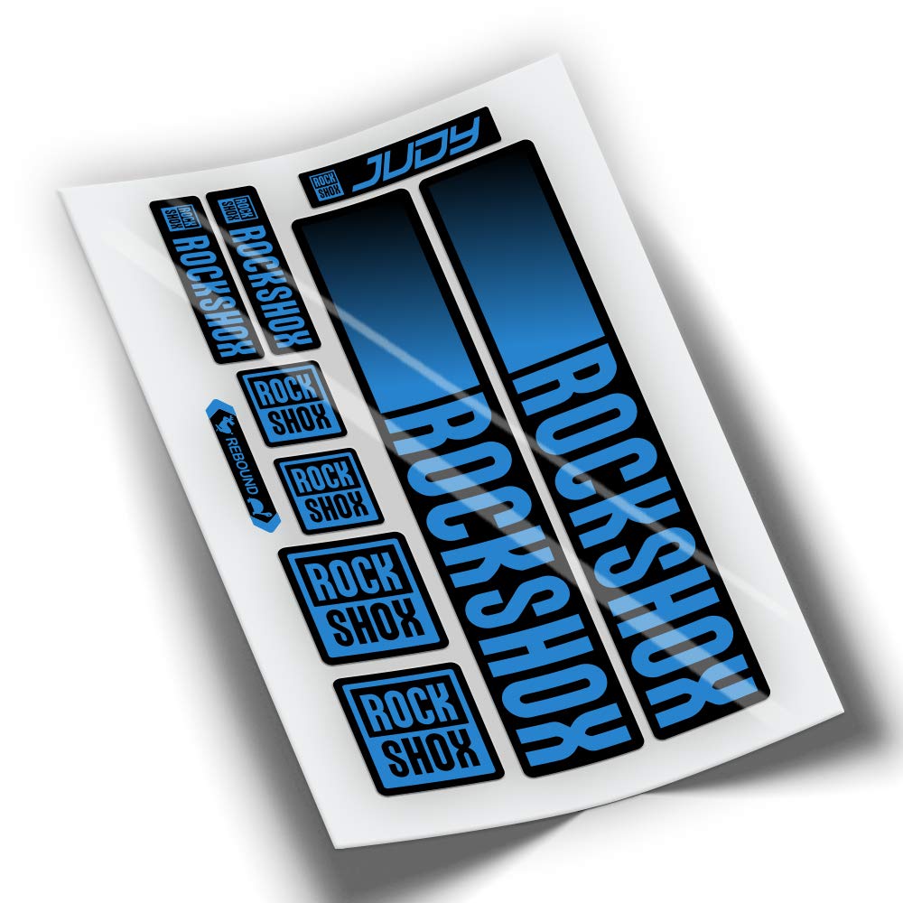 REF:VP443 Aufkleber kompatibel mit Rock-Shox JUDY Gabel 2021,2022,2023,2024 MTB, Sticker, Aufkleber,
