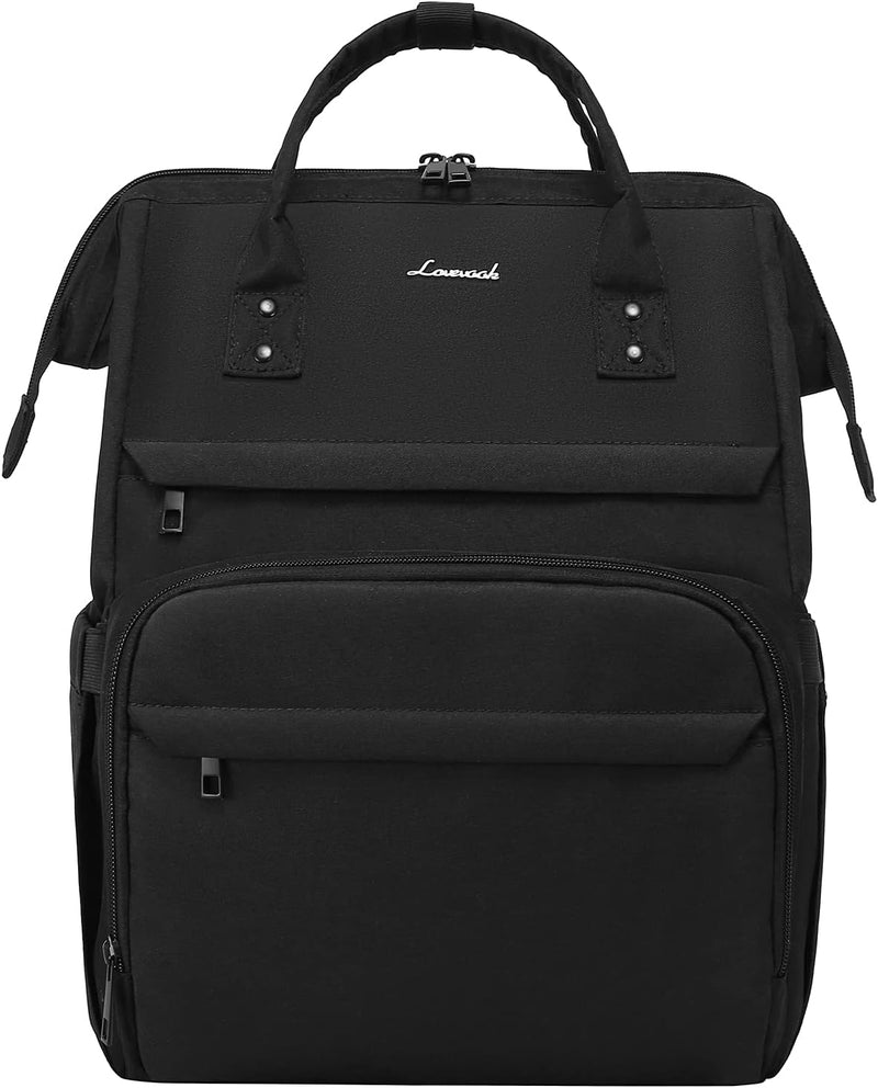 LOVEVOOK Rucksack Damen Laptop Rucksack für 17 Zoll Laptop, Schulrucksack wasserdichte für Arbeit Le