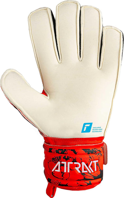 Reusch Unisex – Erwachsene Torwarthandschuhe Attrakt Finger Support mit Gutem Grip und Aussennaht Sc