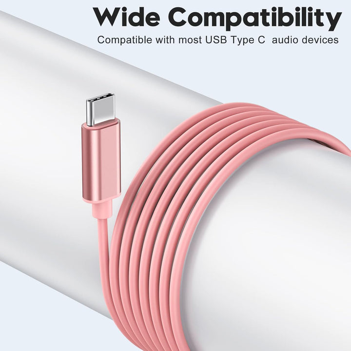 USB C Kopfhörer für Samsung Galaxy S24 S23 Ultra S22 S21 FE S20 A53 A54 USB C Kopfhörer mit Mikrofon