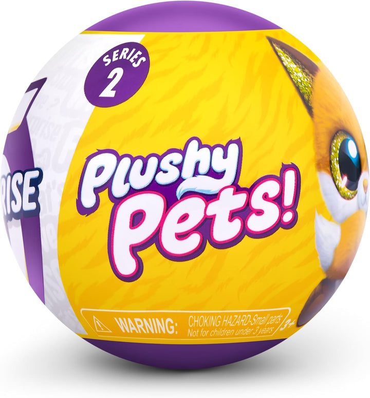 5 Surprise Plushy Pets Serie 2 (3er-Pack) Series 2 3 Capsules, Series 2 3 Capsules
