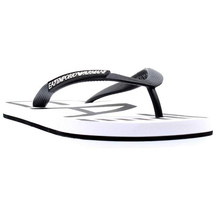 EA7 SANDALI UOMO XCQ004XK196, White Black