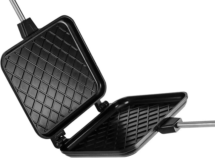 NEO TOOLS Sandwichmaker für Lagerfeuer 15,5 x 13,5 cm - Perfekt für leckere Snacks im Freien, Feuer-