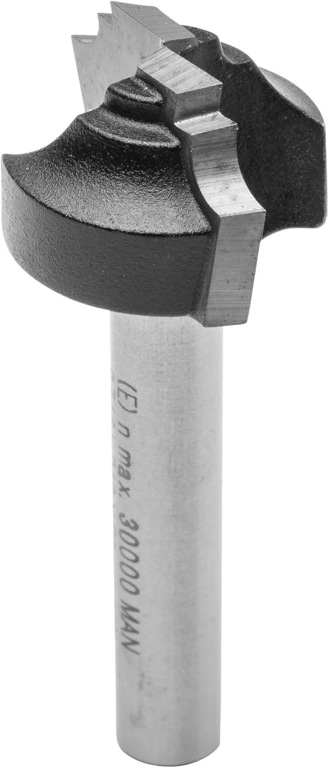 ENT 13185 Nutenprofilfräser HW, Schaft (S) 6 mm, Durchmesser (D) 19,05 mm, NL 11,11 mm, R 3,2 mm, SL