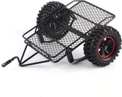 RC Trailer Hopper, Trailer Car Hopper Metallanhänger Modell Hopper für Traxxas TRX4/Axial SCX10 RC4W