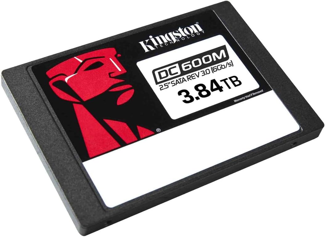 Kingston Technology DC600M 2.5" 3,84 to Série ATA III 3D TLC NAND 3840GB, 3840GB
