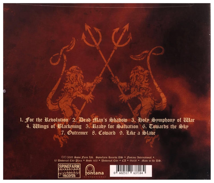 For the Revolution, Audio-CD