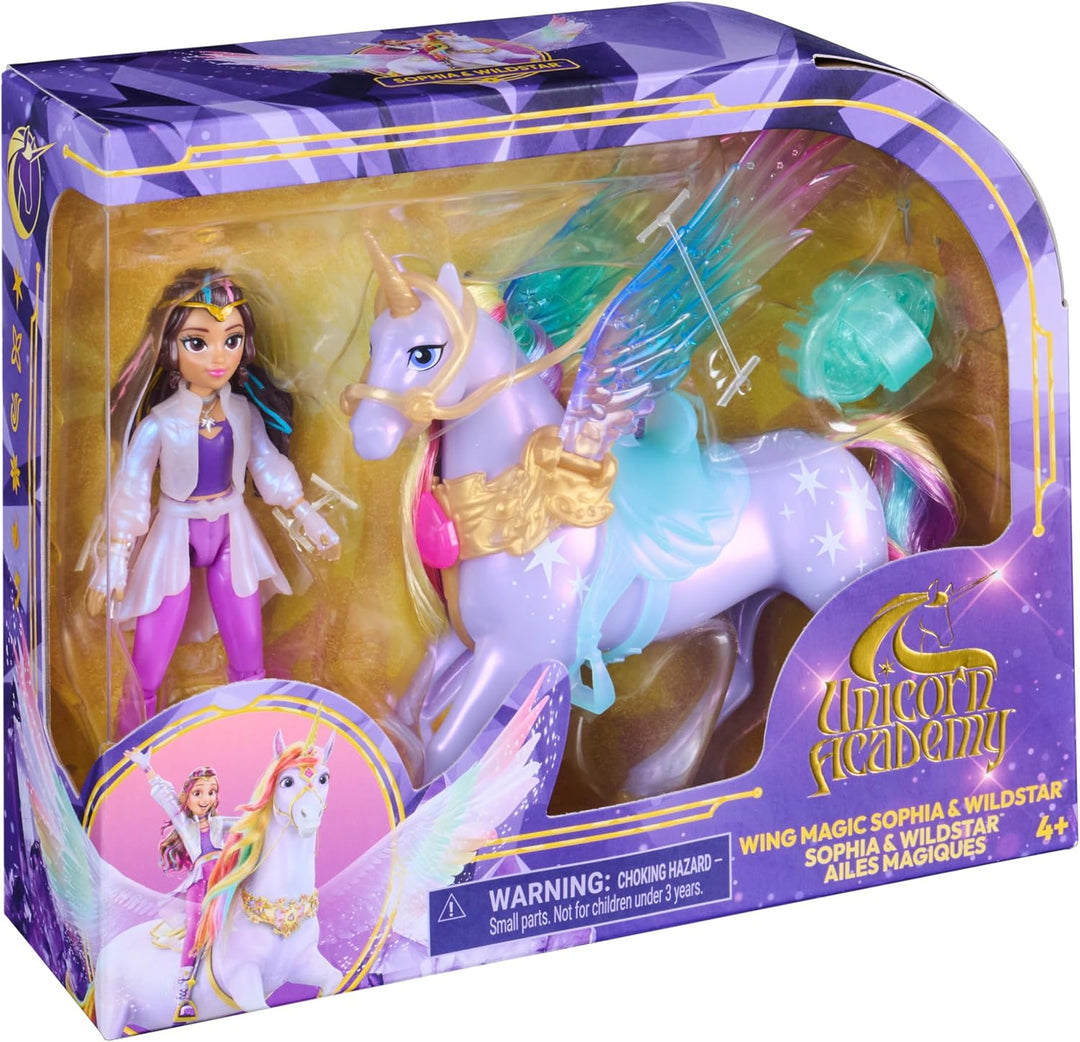 Unicorn Academy Wing Magic Sophia und Wildstar Set, ab 4 Jahren