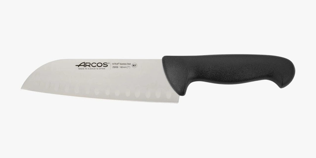 Arcos Serie 2900 - Santoku Messer Messer Asiatischer ArtAsian Knife - Klinge Nitrum Edelstahl 180 mm