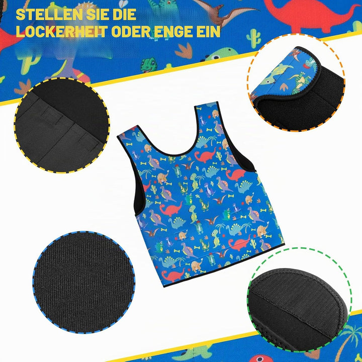 Gewichtsweste Kinder &amp; Kompressionsweste | Weighted Vest als ADHS &amp; Autismus Hilfsmittel | Sensorik
