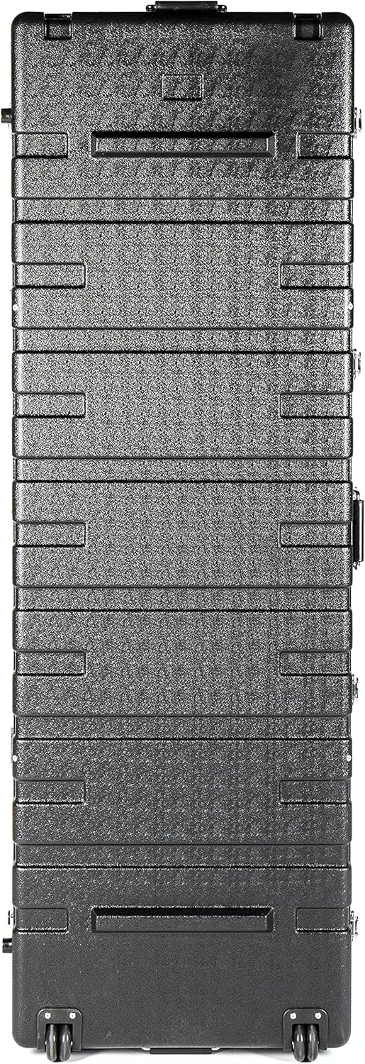 Music Store ABS Keyboard Case 88, Universal, Schwarz, ABS Plastik, 11kg, Schaumstoff-Polsterung, Rol