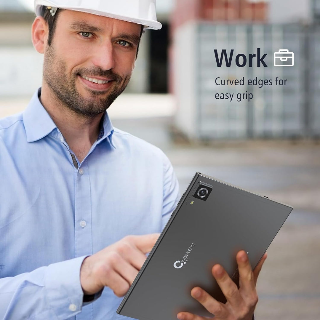 CWOWDEFU Android-Tablet, 10,1 Zoll Android 14 Tablet, 4G LTE Tablet & Telefon, mit MTK 2,3 GHz Chips