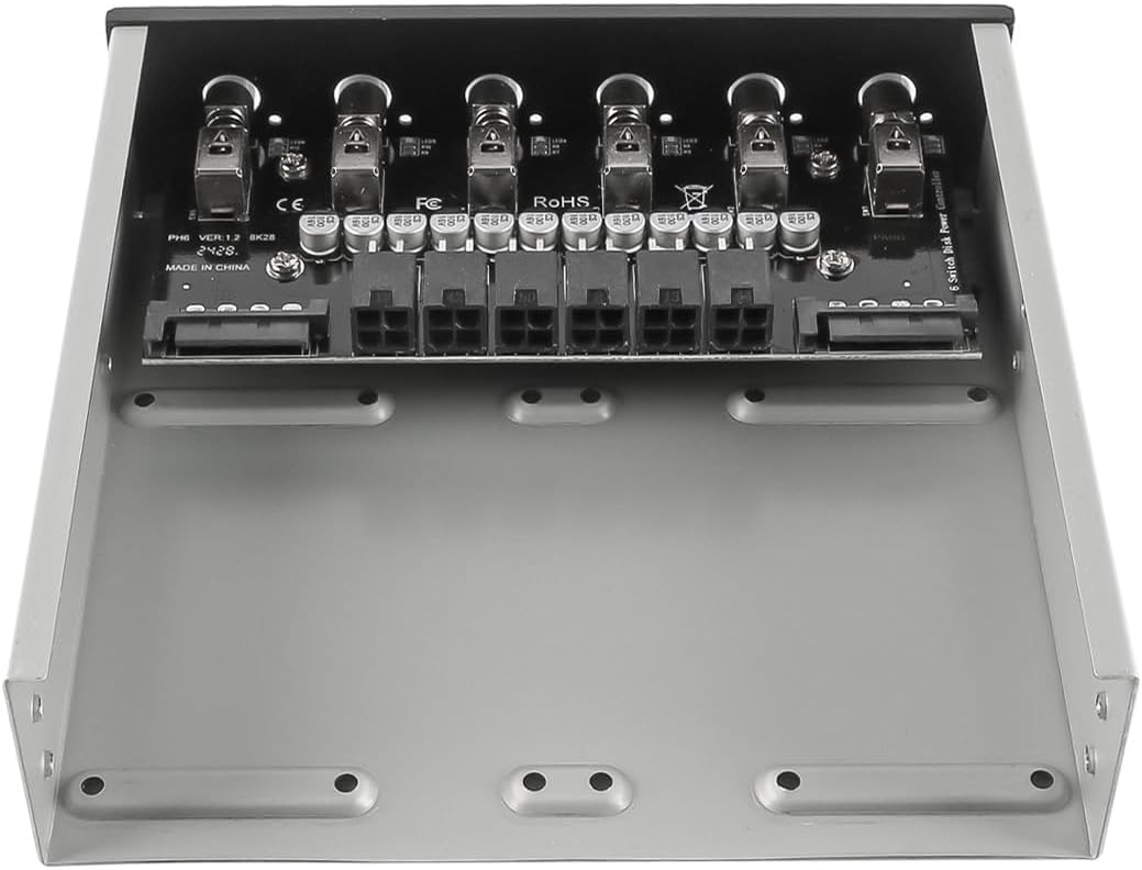 Namvo 6-Wege-HDD-Netzschalter-Verwaltungssystem HDD-SSD-Netzschalter zur Steuerung mehrerer Laufwerk