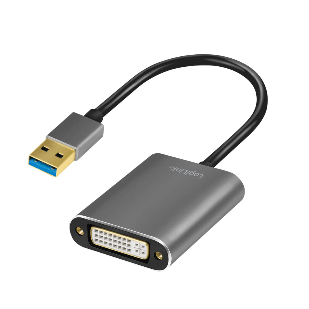 LogiLink Adapter USB 3.0 auf DVI zu DVI, zu DVI