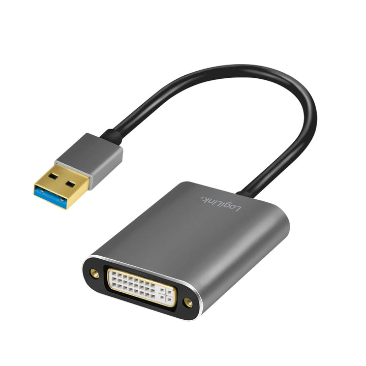 LogiLink Adapter USB 3.0 auf DVI zu DVI, zu DVI