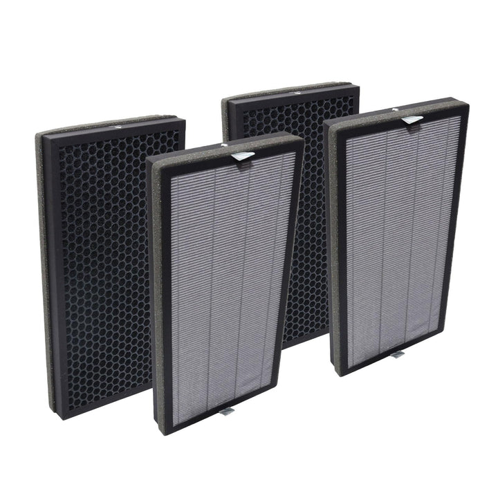 PUREBURG Ersatzfilter kompatibel mit Kärcher AF 30 Luftreiniger 2.863-067.0, 2er-Set (4 Stück) H13 T