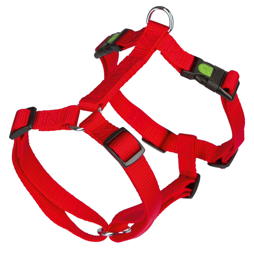 Kerbl Pet Geschirr Miami, rot 25 mm, 75-100 cm 75 cm - 100 cm rot, 75 cm - 100 cm rot