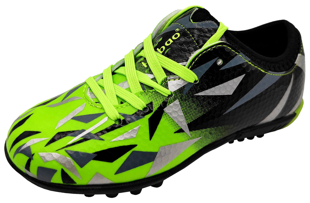 Kinder Fussballschuhe Turf Cleat Fussballschuhe Firm Ground Schnürsenkel Athletics Trainingsschuhe I