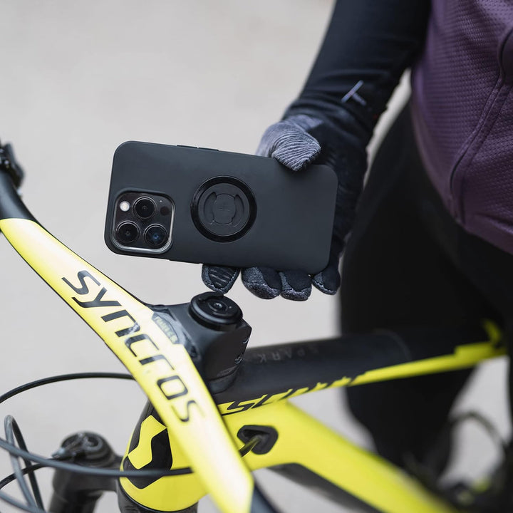 SP CONNECT Phone Case | SPC+ | kompatibel mit iPhone 15 Pro & Micro Stem Mount SPC+ Bundle mit Micro