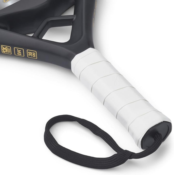 Padelschläger Paddel Tennisschläger | Expert | 100% Carbon-Schicht, Semi-Soft, langlebig, Indoor & O
