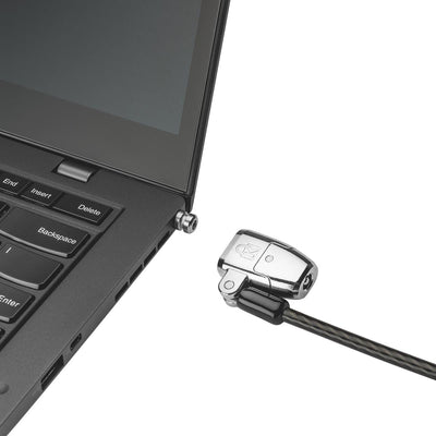 Kensington ClickSafe Universelles 2.0 3-in-1 Laptopschloss, Ideal für alle Laptops mit T-Bar, Nano o