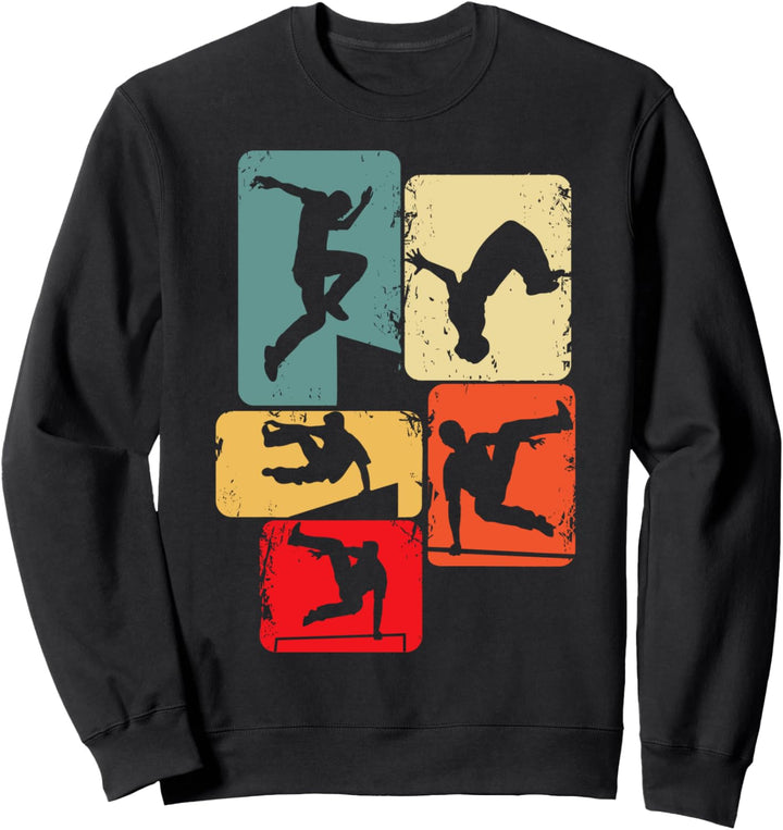 Parkour Parcouring Parcour Kinder Jungen Sweatshirt